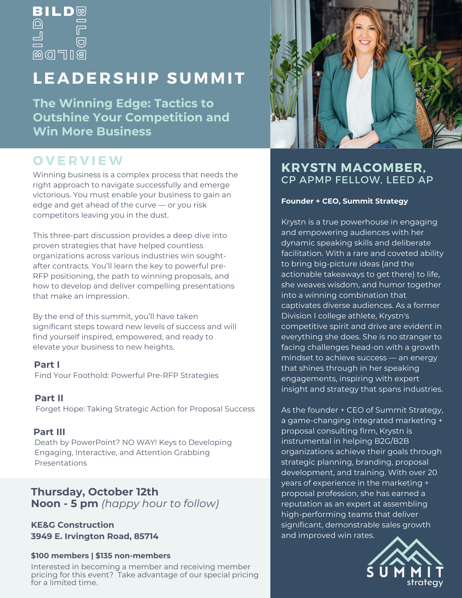 You are currently viewing Join BILD for our annual Leadership Summit!