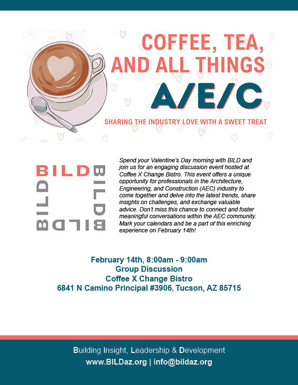 You are currently viewing Join BILD for Coffee, Tea, and All Things AEC!